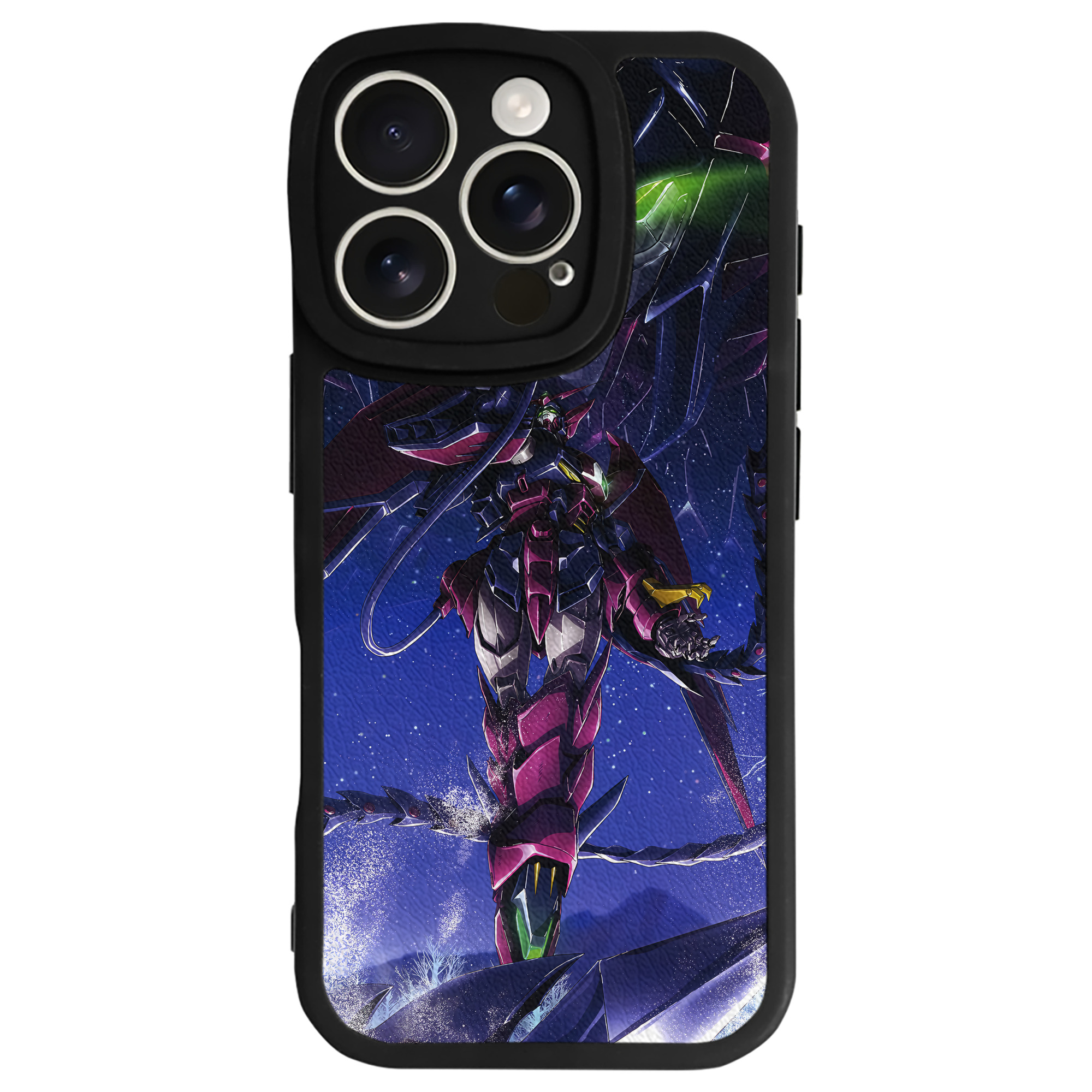 （画像用） 機動戦士ガンダム Mobile Suit Gundam 【iPhone 16シリーズ対応】シリコンスマホケース（レザー調） 材質：シリコン